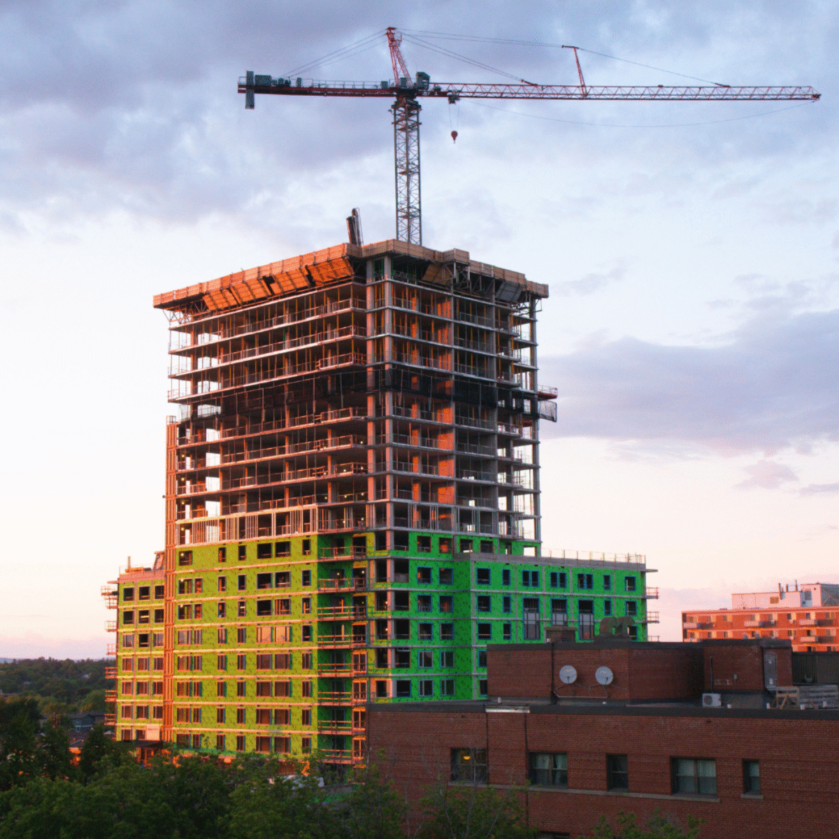 Building under construction